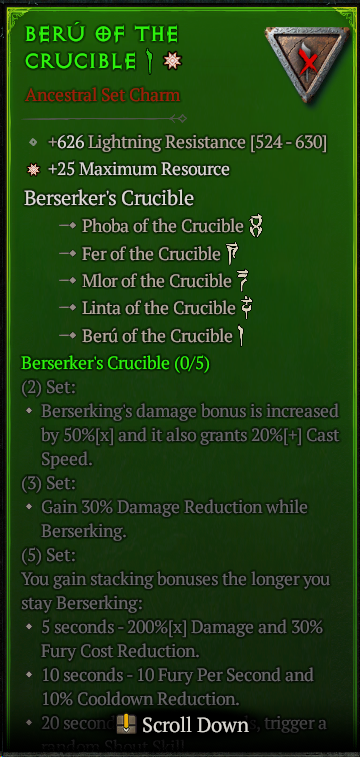 BerÚ Of The Crucible#226823