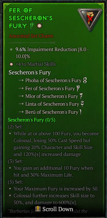 Fer Of Sescheron's Fury#604018