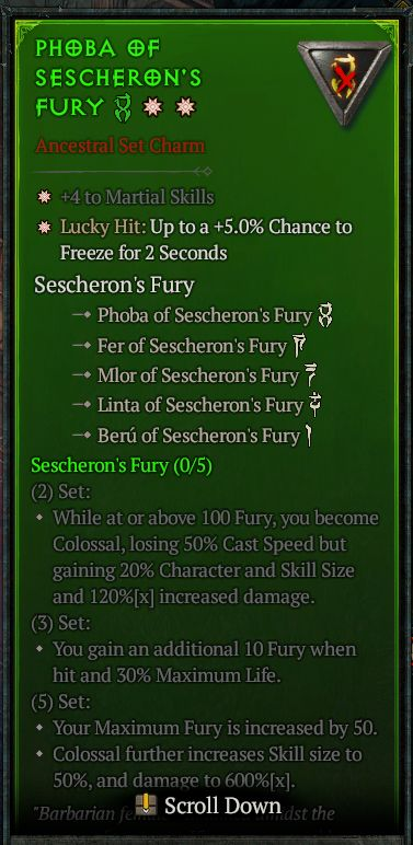 Phoba Of Sescheron's Fury#151147