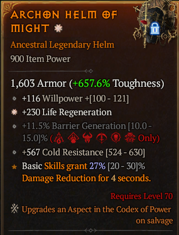 Archon Helm Of Might#460799