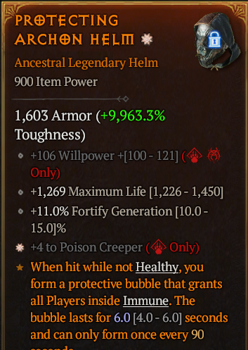 Protecting Archon Helm#861575