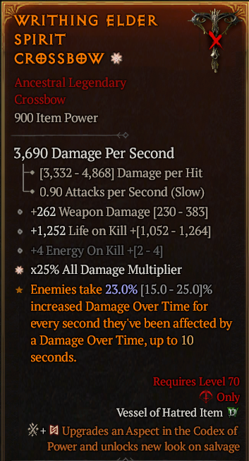 Writhing Elder Spirit Crossbow#954472