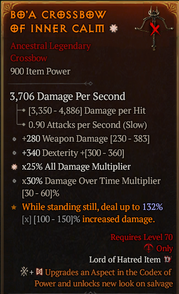 Bo'a Crossbow Of Inner Calm#698380