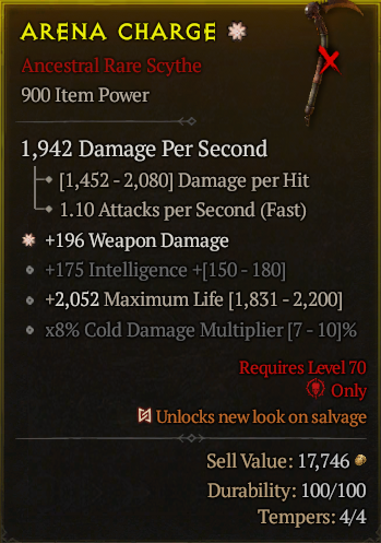 Arena Charge#29072