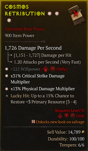 Cosmos Retribution#940907