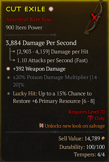 Cut Exile#614102