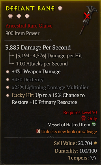 Defiant Bane#595400