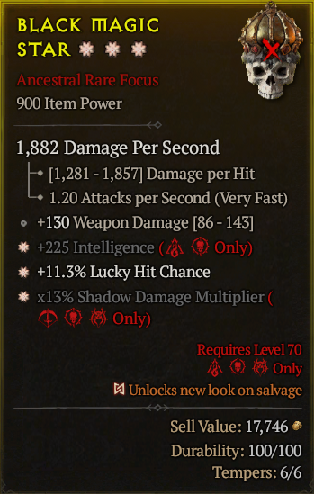 Black Magic Star#637430