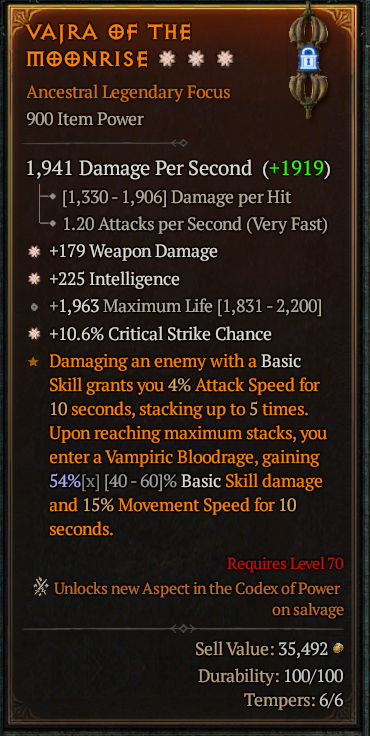 Vajra Of The Moonrise#271921