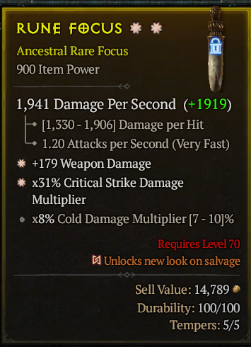 Rune Focus#207863