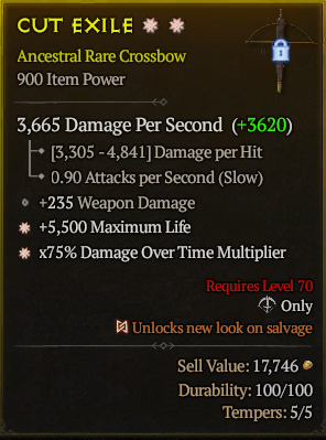 Cut Exile#838810