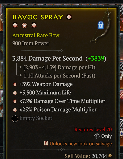 Havoc Spray#350069