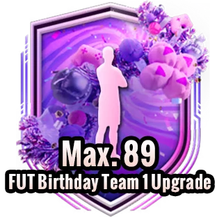 Max. 89 FUT Birthday Team 1 Upgrade(Repeatable: 3)/Day
