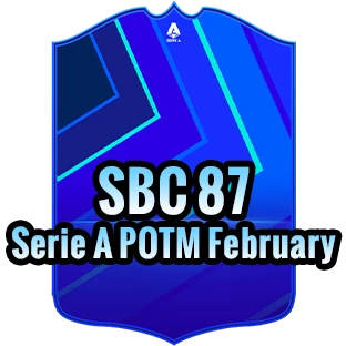 SBC 87 Serie A POTM February