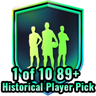 1 of 10 89+ Historical Player Pick（Unlimited）
