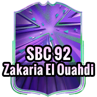 SBC 92 Zakaria El Ouahdi+100K Coins