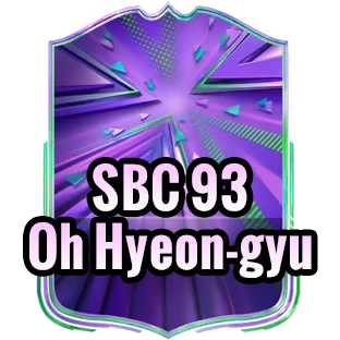SBC 93 Oh Hyeon-gyu+100K Coins