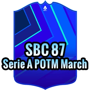 SBC 87 Serie A POTM March