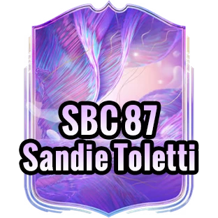 SBC 87 Sandie Toletti+100K Coins