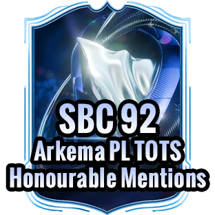 SBC 92 Arkema PL TOTS Honourable Mentions