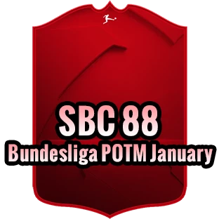 SBC 88 Bundesliga POTM January