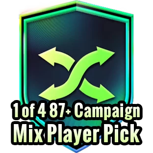 1 of 4 87+ Campaign Mix Player Pick (Repeatable：1)/Day