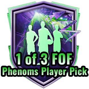 1 of 3 FOF Phenoms Player Pick+100K Coins