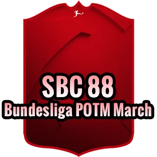SBC 88 Bundesliga POTM March